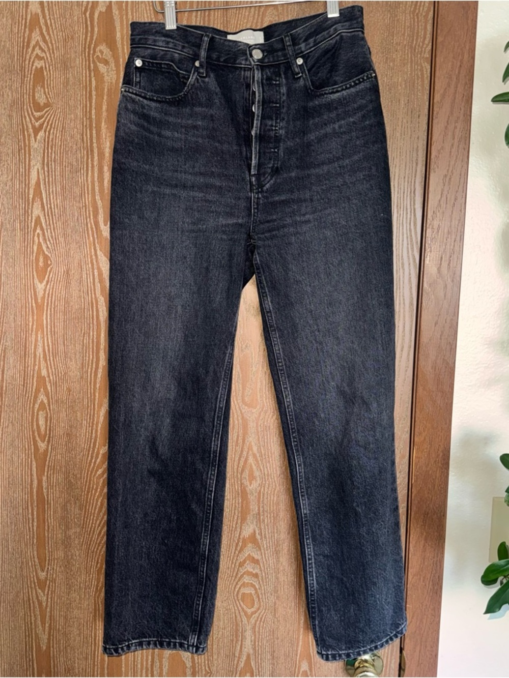Everlane Black Straight-Leg Women's Jeans